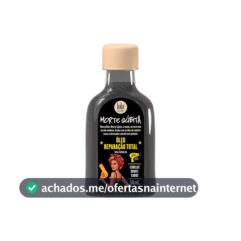 Lola From Rio Óleo Reparador Morte Súbita 50ml