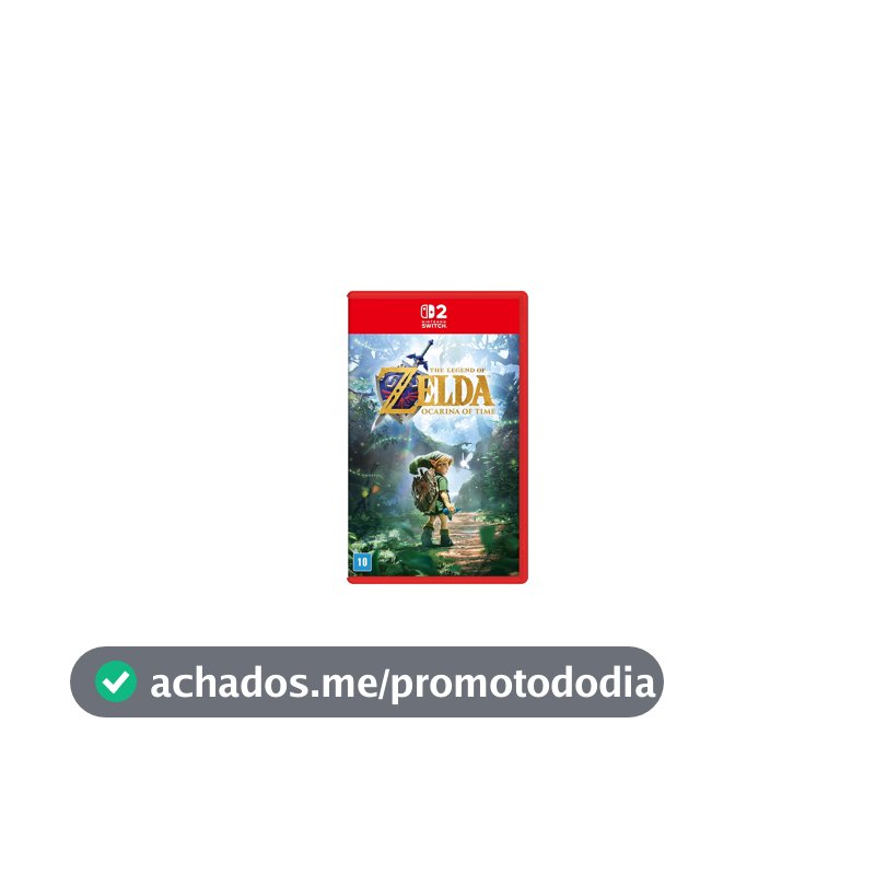 The Legend of Zelda: Ocarina of Time – Nintendo Switch 2 (Capa Padrão)
