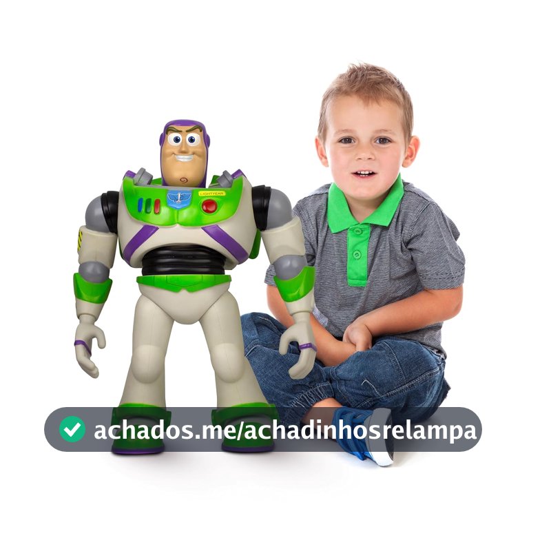 Boneco Toy Story Buzz Lightyear Gigante 56 cm - Mimo brinquedos