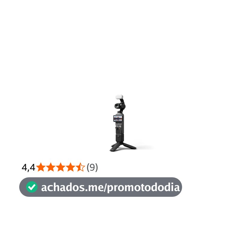 Câmera DJI Osmo Pocket 4 Creator Combo BR - DJI220