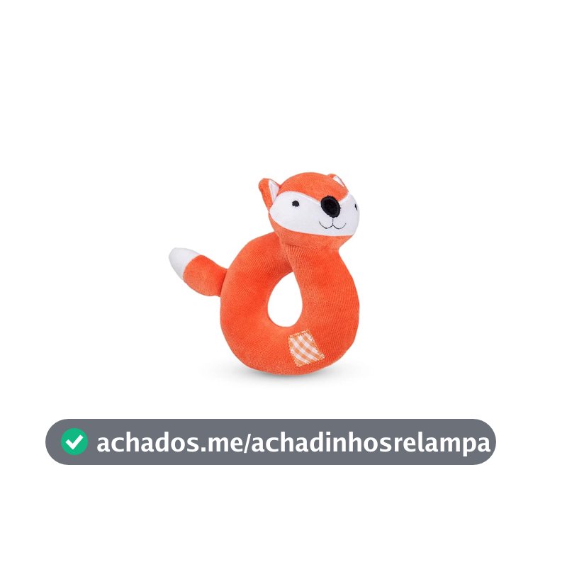 Chocalho de Raposinha Fubá Zip Toys