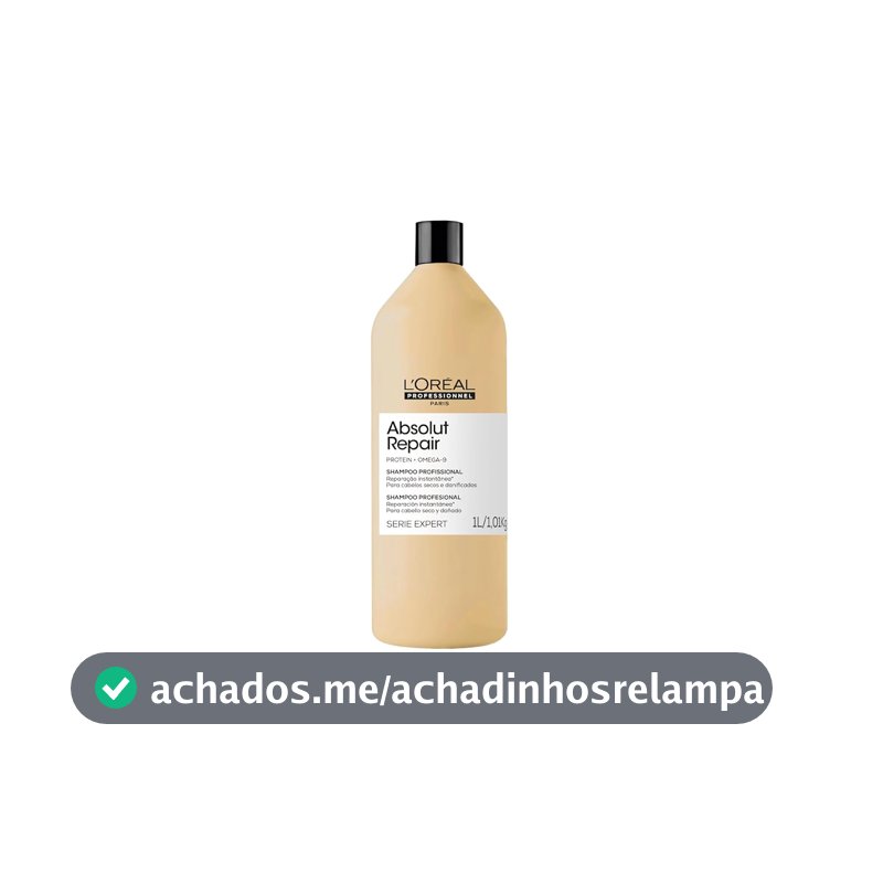 Shampoo L’Oréal Professionnel Absolut Repair Serie Expert, 1L