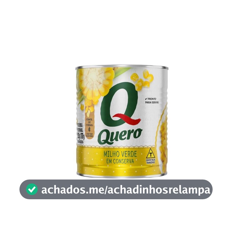Quero Milho Verde Lata 170G