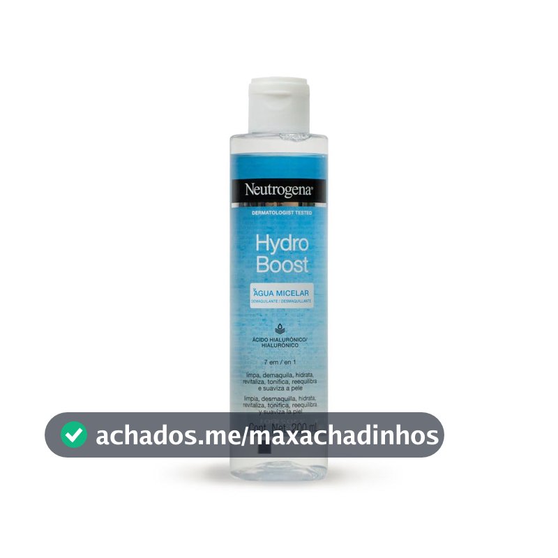 Água Micelar Demaquilante 7 em 1 Neutrogena Hydro Boost, 200ml