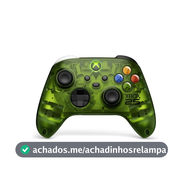 Controle sem fio XBOX - X25 Edição Especial de 25 anos - XBOX Series X/S, XBOX One, PCs, TVs, mobile