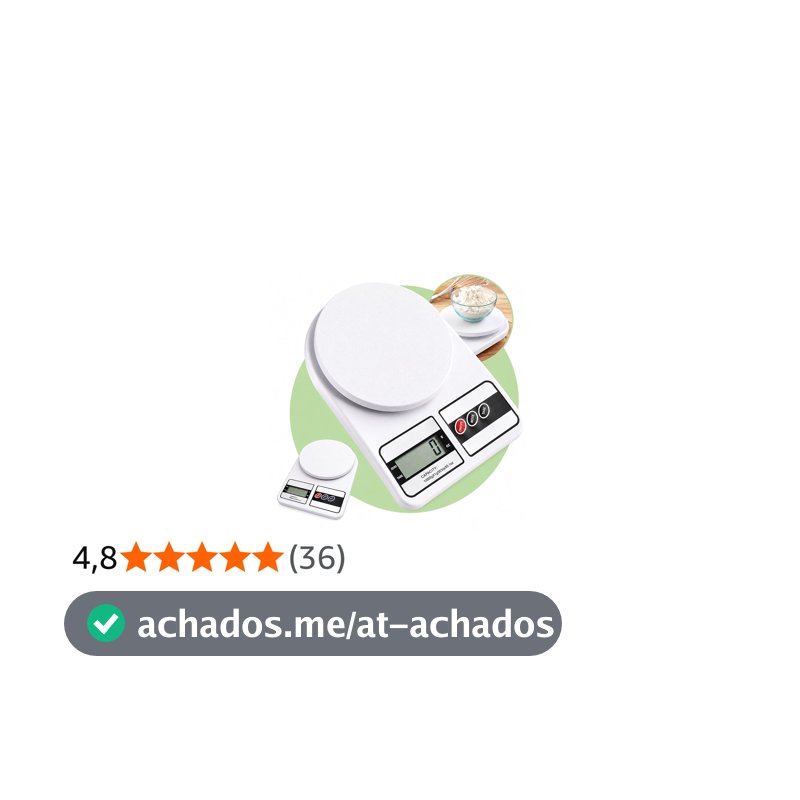 Balança de Cozinha Digital 10kg Precisão 1g Função Tara, Display LCD, Múltiplas Unidades, Plataforma Antiderrapante, Design Compacto para Alimentos, Dieta, Confeitaria e Receitas Premium