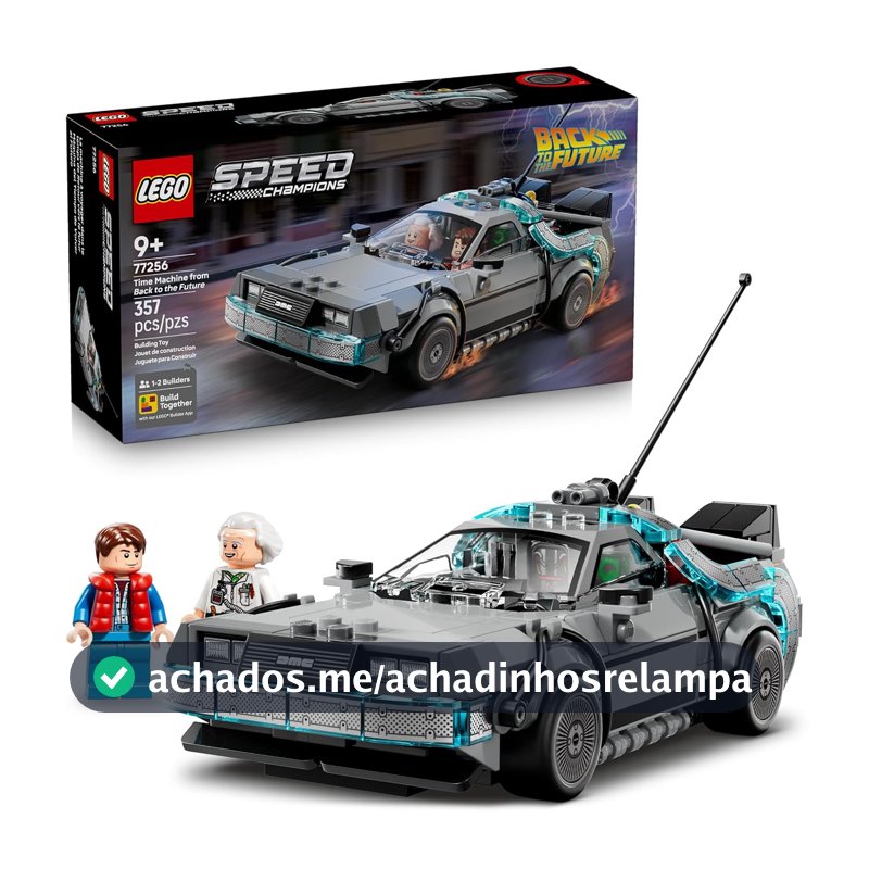 LEGO Speed Champions Máquina do Tempo de De Volta para o Futuro 77256