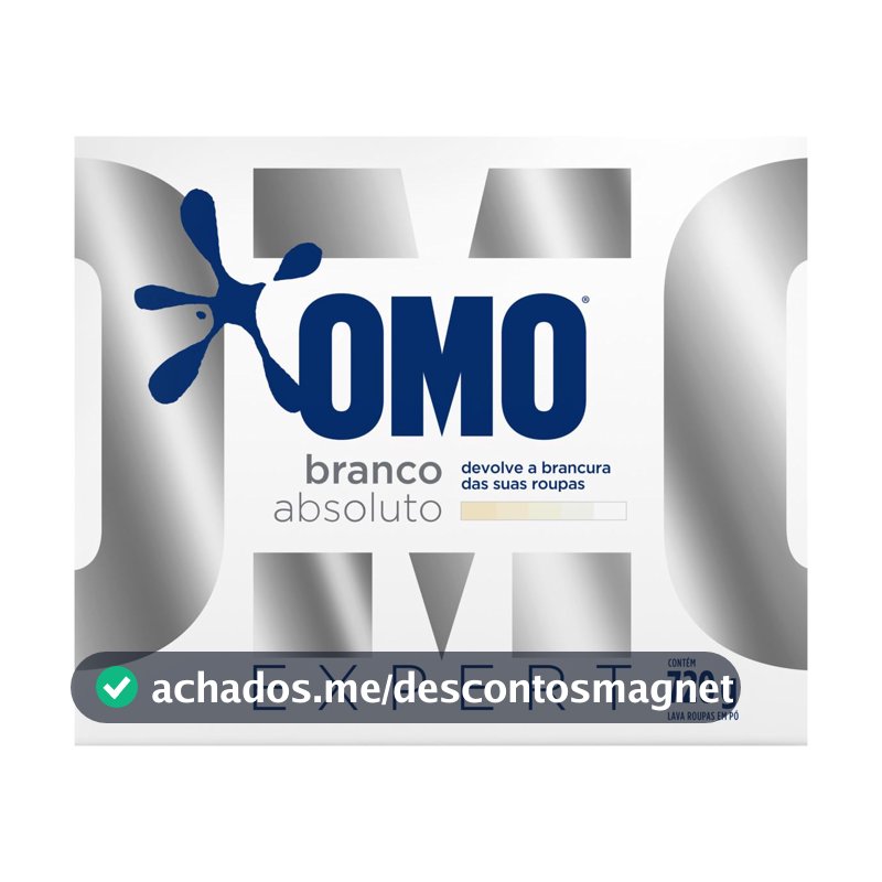 Lava-Roupas em Pó Roupas Brancas Omo Expert Caixa 720g