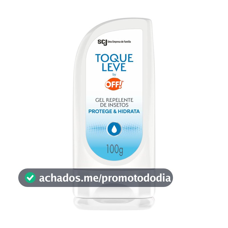OFF! Toque Leve Loção Repelente de Insetos e Mosquitos, 100ml