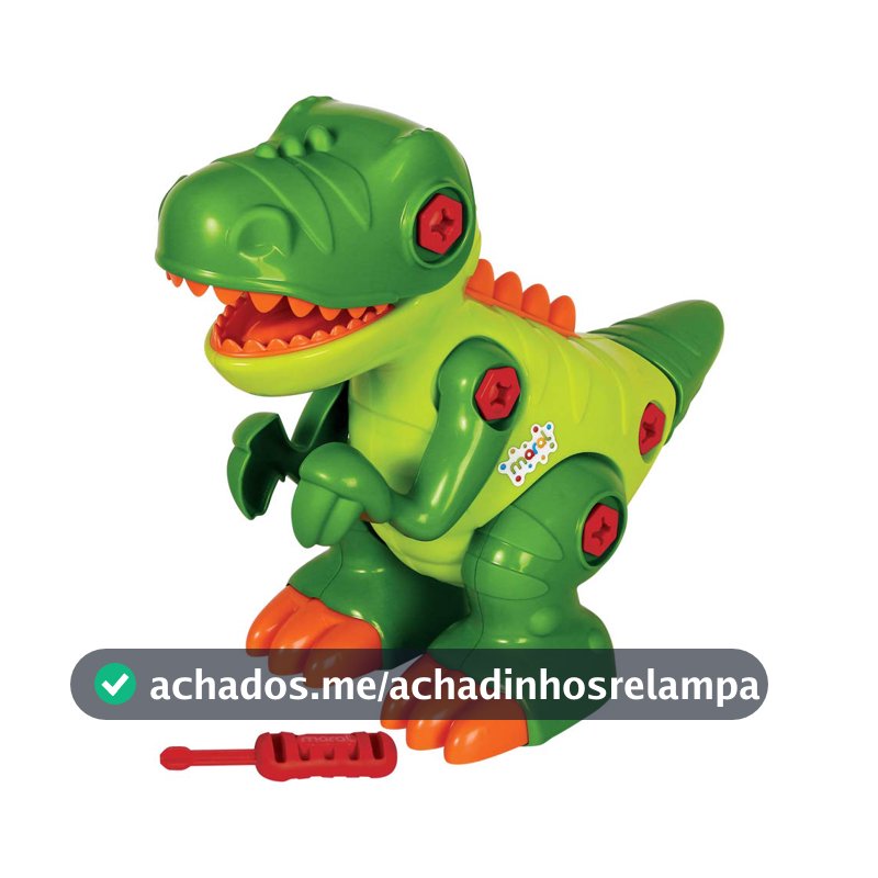 Brinquedo T-Rex com Som Maral, Multicor