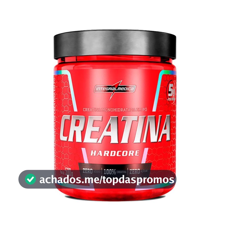 Creatina Hardcore Pote Integralmedica 500g