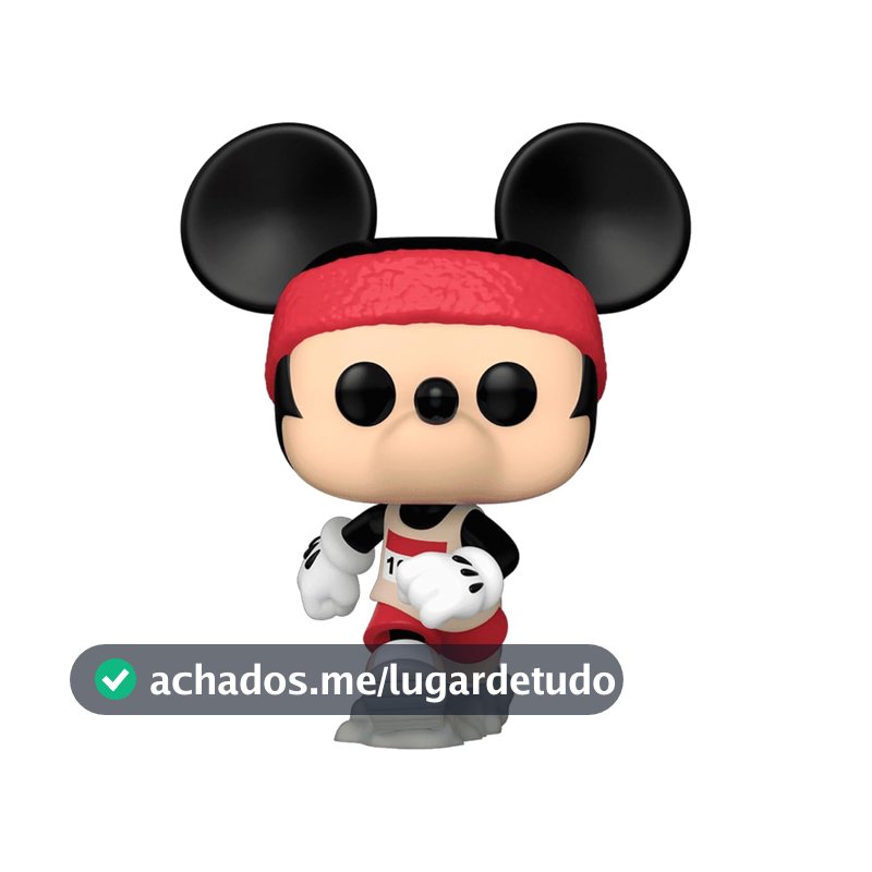 Candide, Boneco, Funko POP! Mickey com Roupa de Corrida, Disney Vida Real