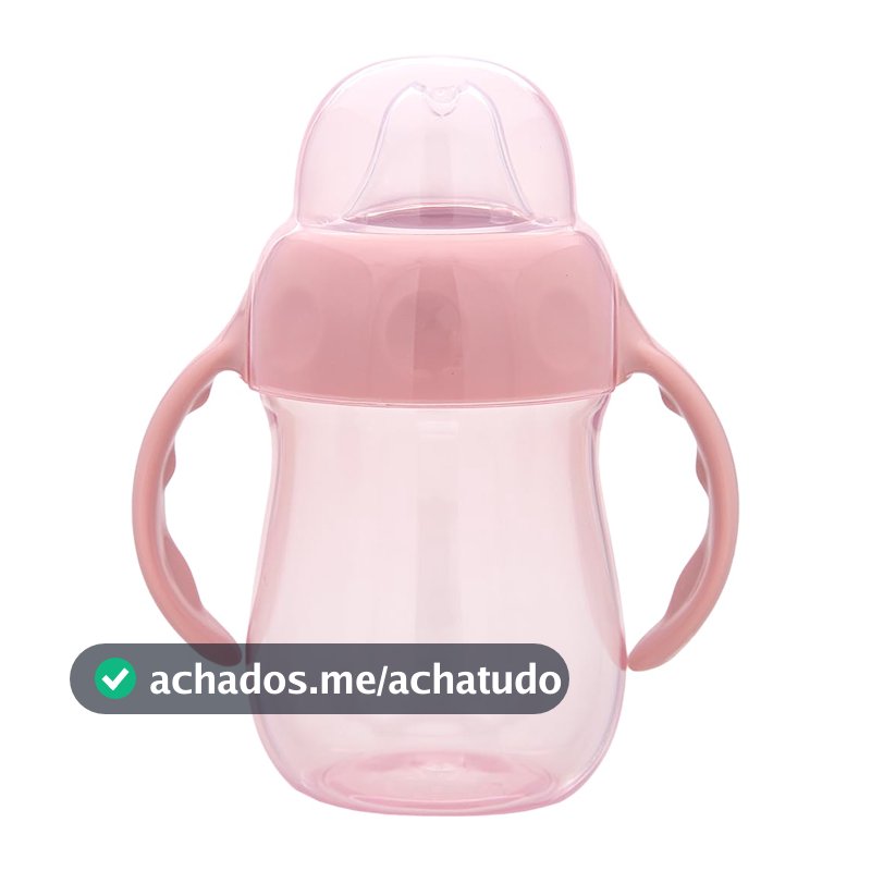 Copo de Treinamento Buba, com Alça, Rosa