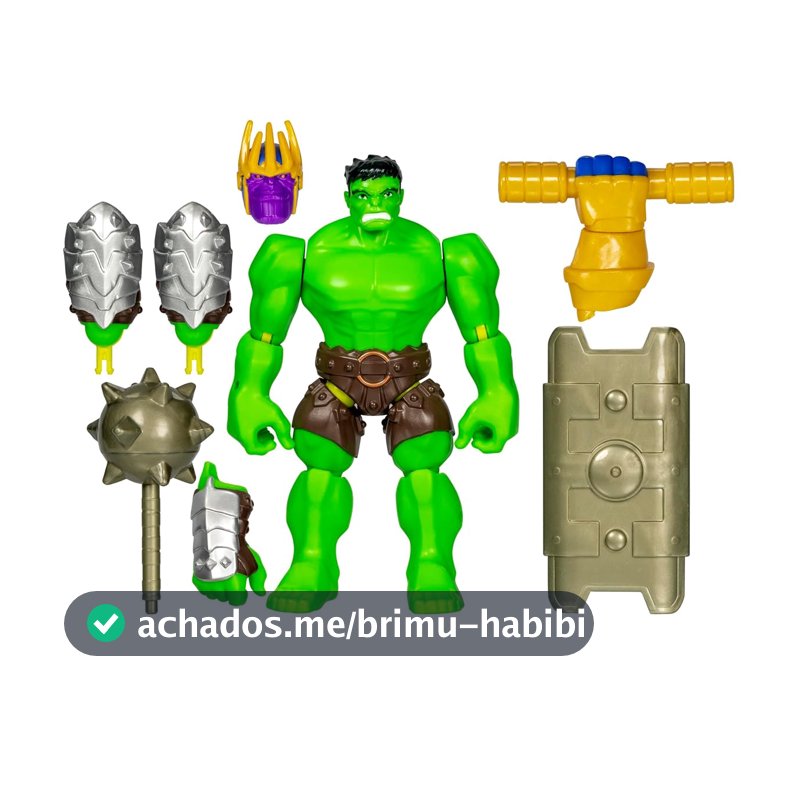 Marvel, Avengers, MixMashers, Hulk, Figura de Ação