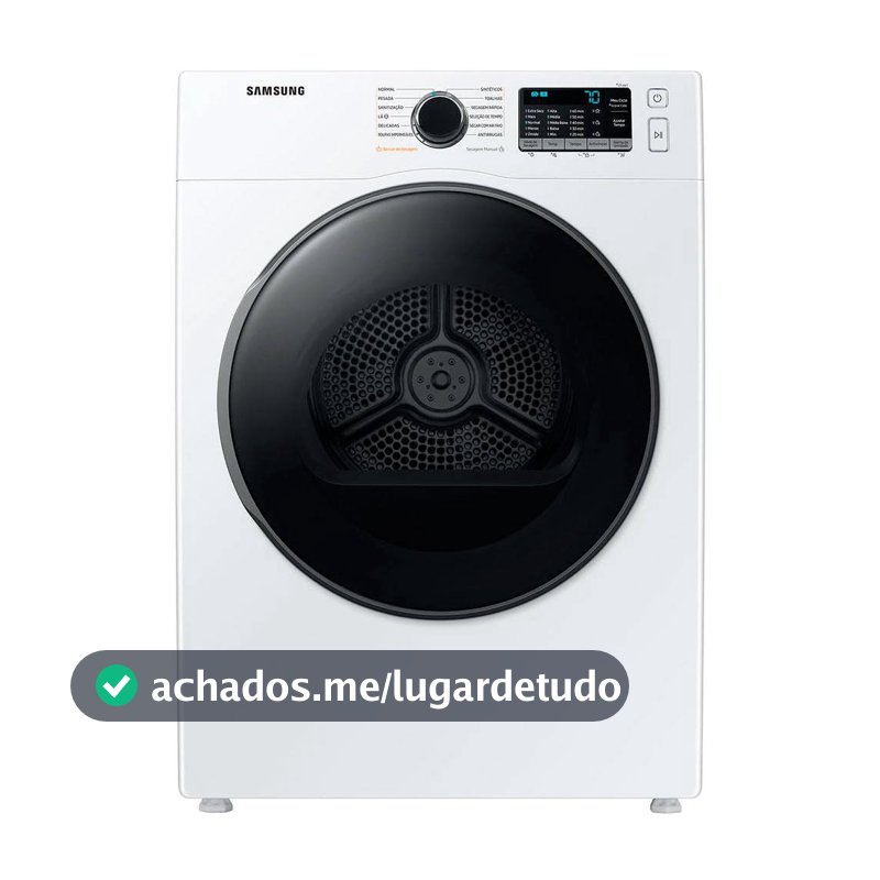 Secadora Samsung 12Kg DV12B Branca 220V DV12B6800EW/AZ