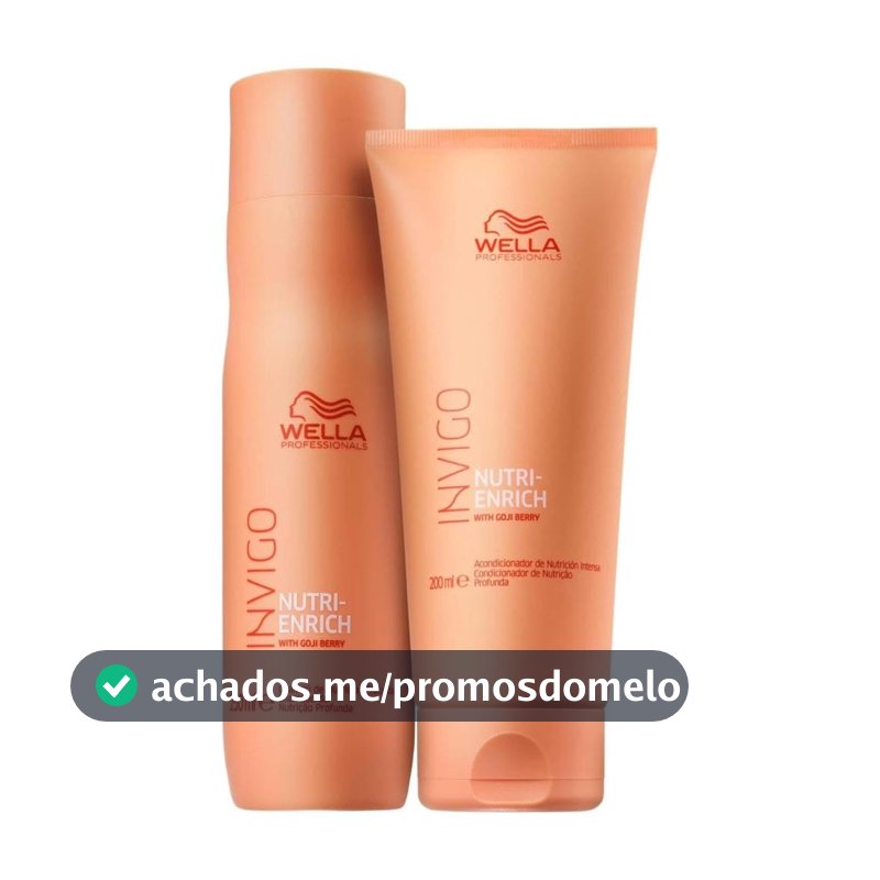 Kit Wella Professionals Invigo Nutri-Enrich Duo (2 Produtos)