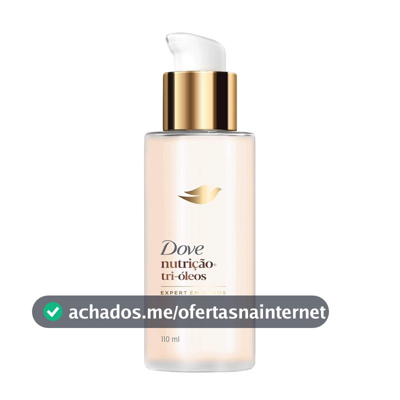 Dove Leave-In Nutrição + Tri-Óleos 110ml Pump