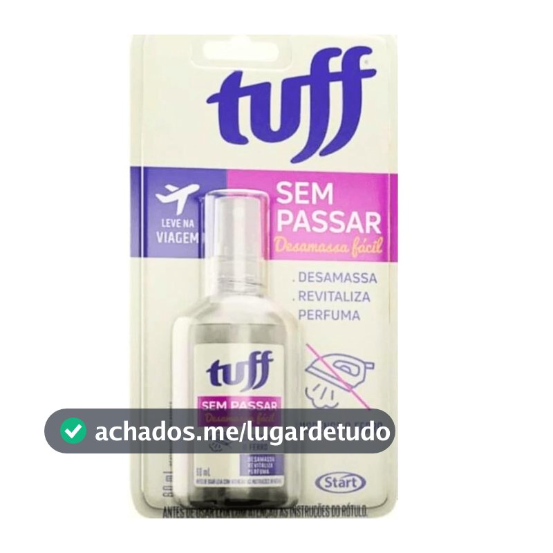 Desamassador de Roupas Tuff, 60ml