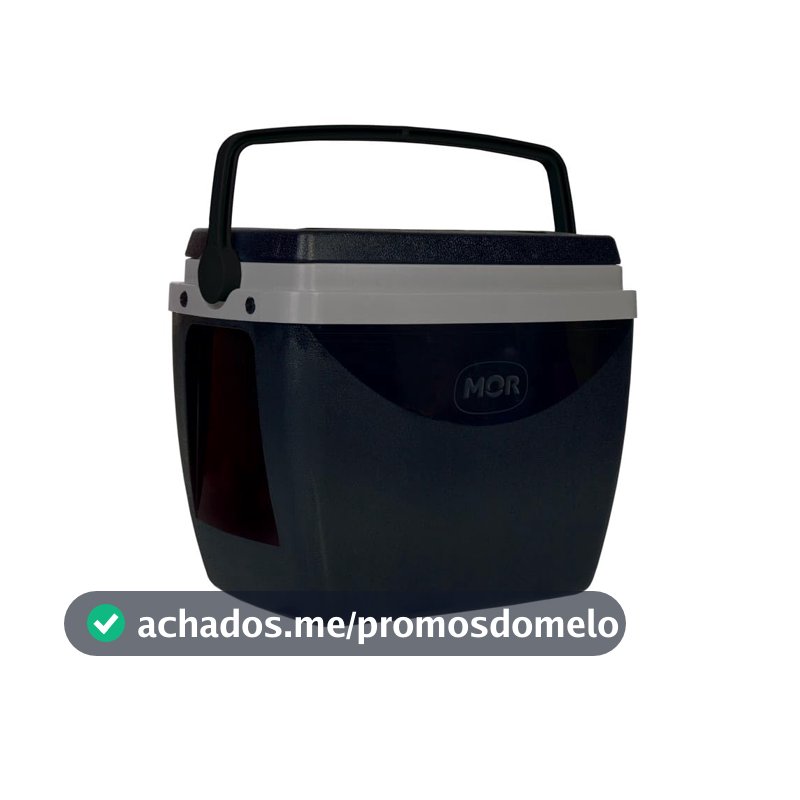 Mor - Caixa Térmica 18 Litros Preta