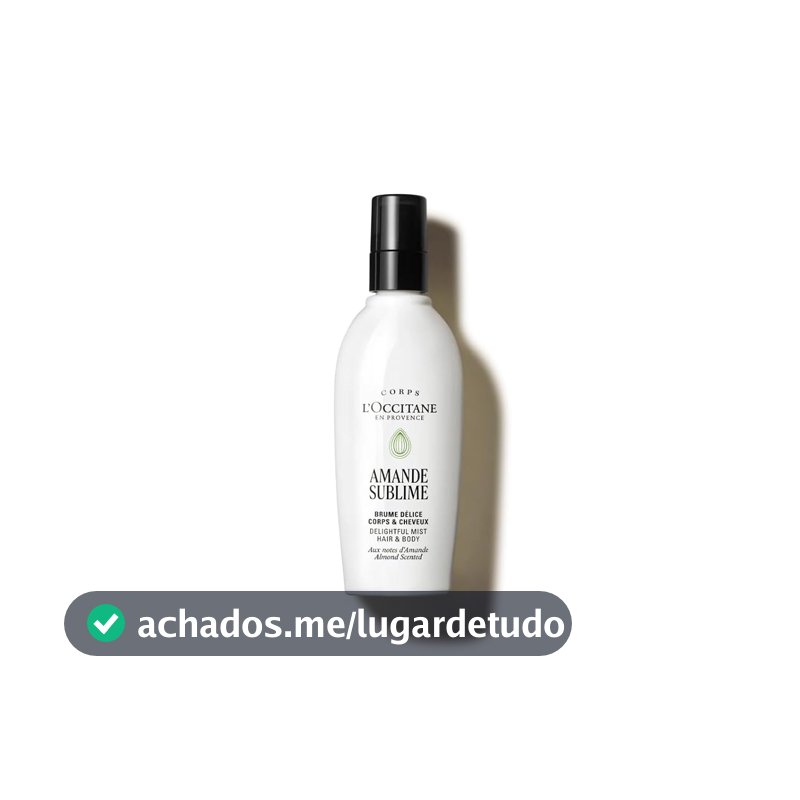 Mist Perfumado para Corpo e Cabelo L'Occitane Amande Sublime, 100ml