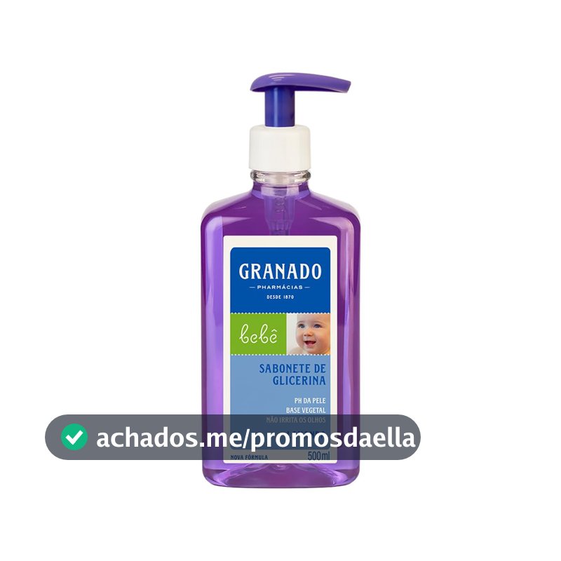 Granado Sabonete Líquido Bebê, Lavanda, 500ml