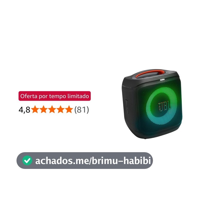 JBL PartyBox Encore Essential 2, Caixa de Som Bluetooth - Preto