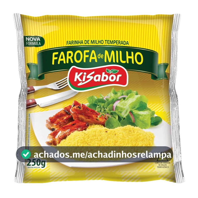 Farofa de Milho, KiSabor, 250g