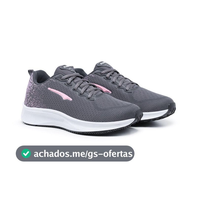 Tênis Caminhada Academia Feminino Treino Leve Confortavel