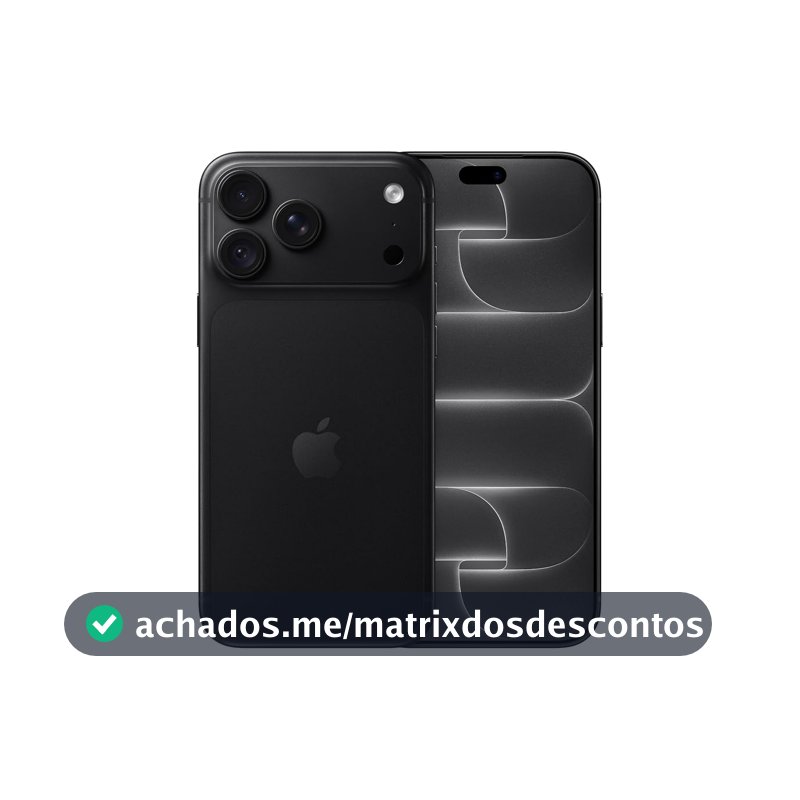 Apple iPhone 18 Pro Max de 256 GB — Preto