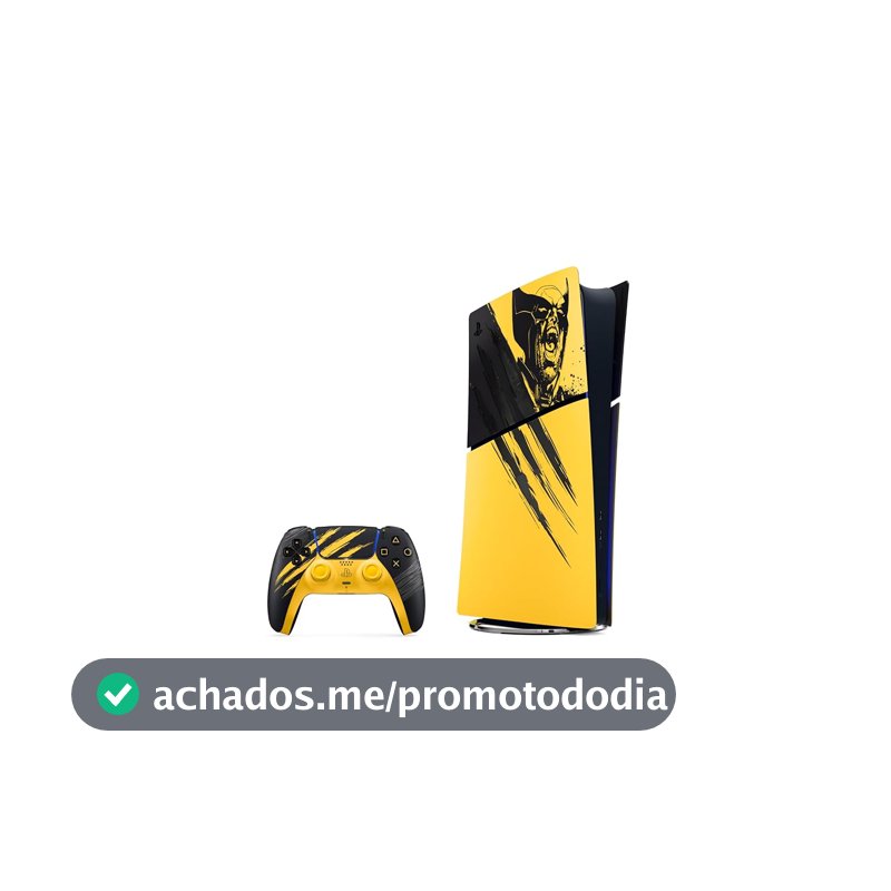 PlayStation®5 Edição Digital – Marvel's Wolverine Pacote de Edição Limitada Amarelo