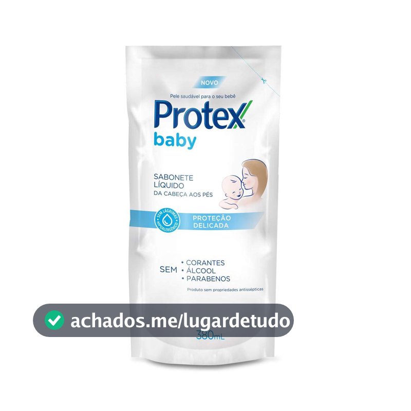 Protex Baby Delicate Care Sabonete Líquido Infantil Refil, 380ml