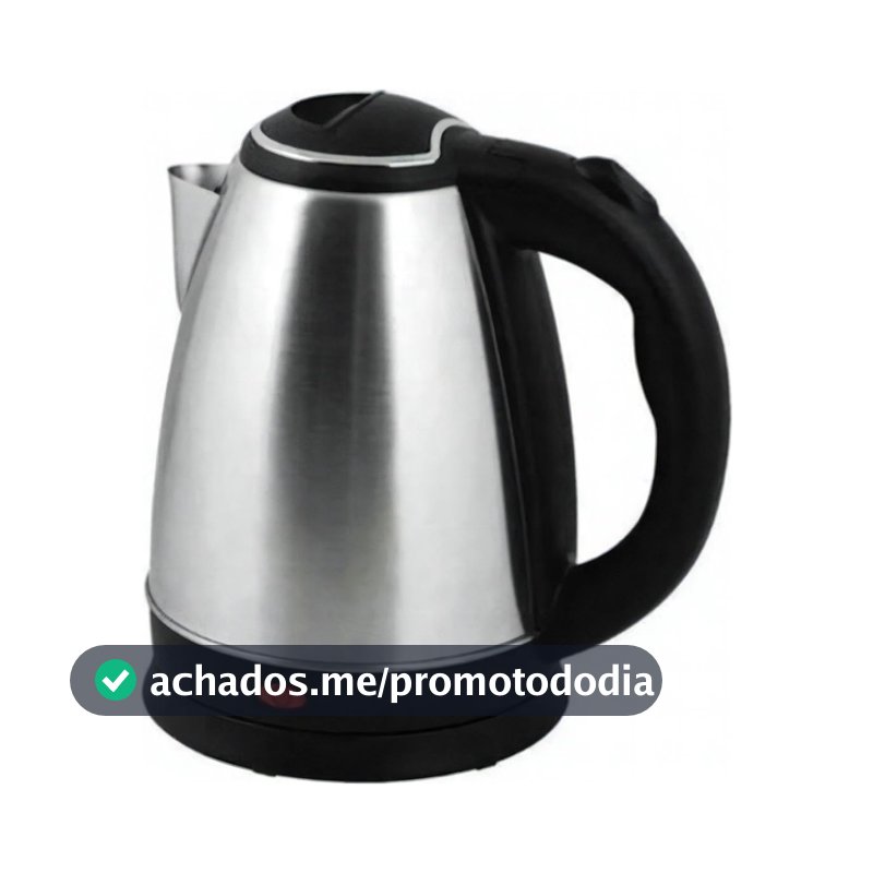 Chaleira Elétrica 1,8l Inox Desligamento Automatico Cor Aço 110v