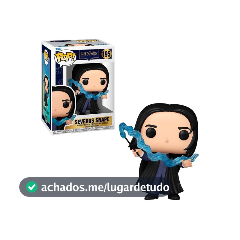 Candide, Boneco, Funko POP! Snape com Patrono, Harry Potter