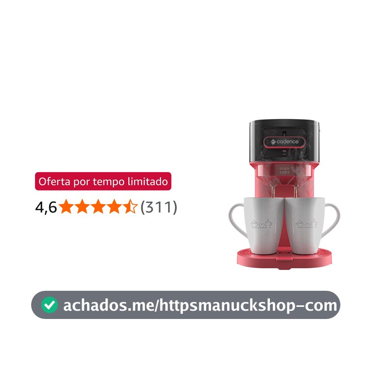 Cafeteira Cadence Single Up, 220V, CAF230