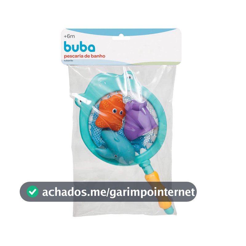 Brinquedo de Banho BUBA, Pescaria de Tubarão, Multicor