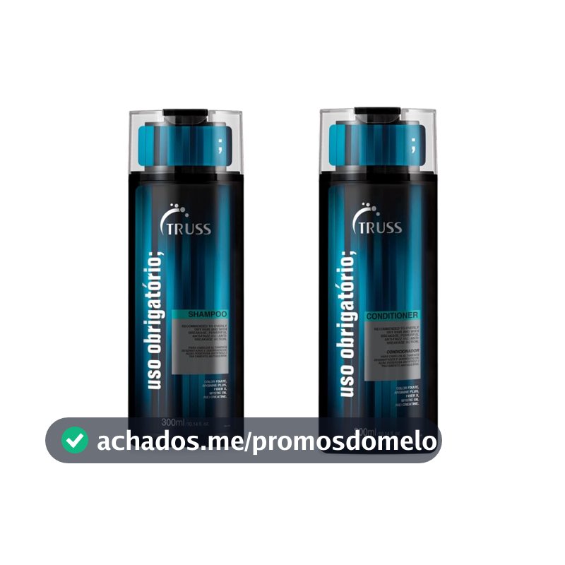 Kit Truss Uso Obrigatório Duo (Shampoo + Condicionador 300ml)
