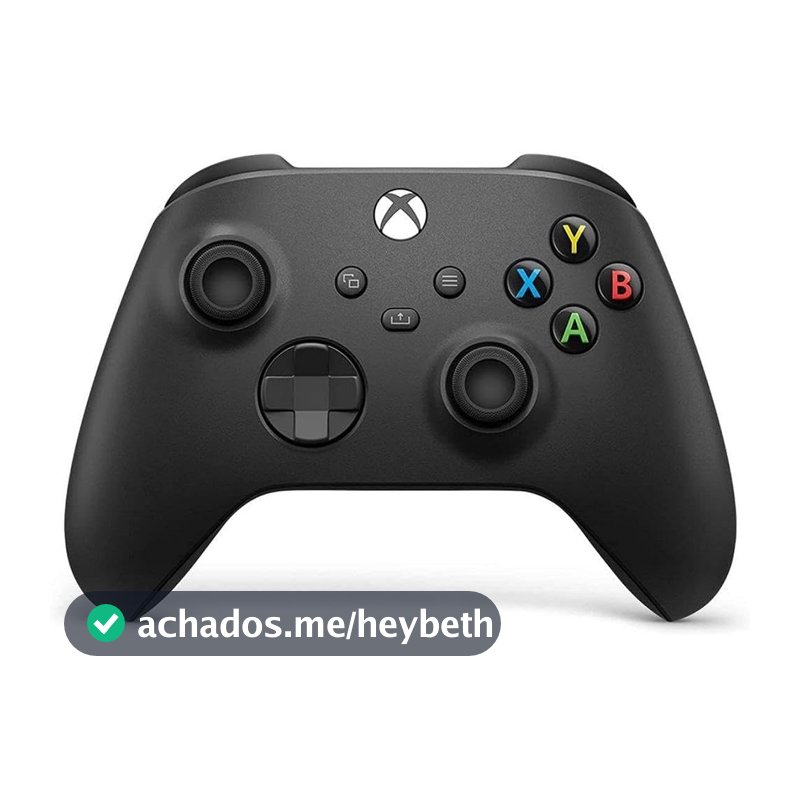 Xbox, Carbon Black, Controle Sem Fio, Bluetooth, USB-C