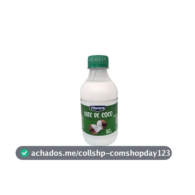 LEITE DE COCO VITORENA 200ML