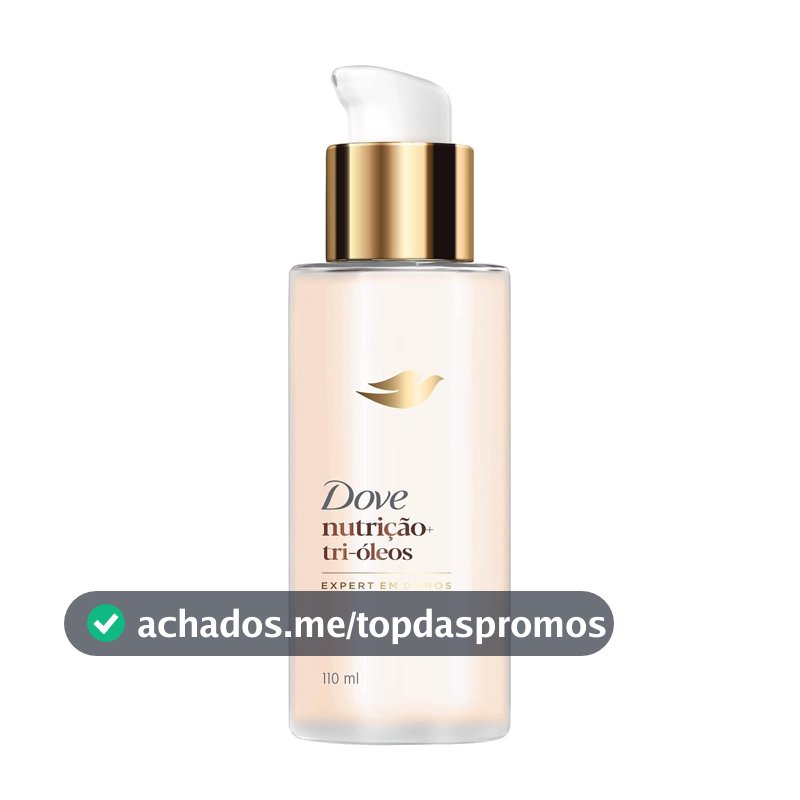 Dove Leave-In Nutrição + Tri-Óleos 110ml Pump