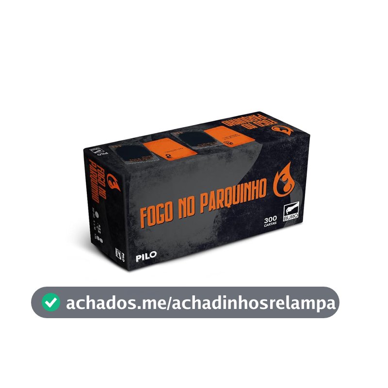 Buró, Fogo no Parquinho, Jogo de Cartas para Festas