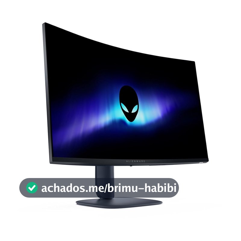 Monitor Gamer Curvo Alienware 32", Qhd (2560 x 1440), 180 Hz, Aw3225dm