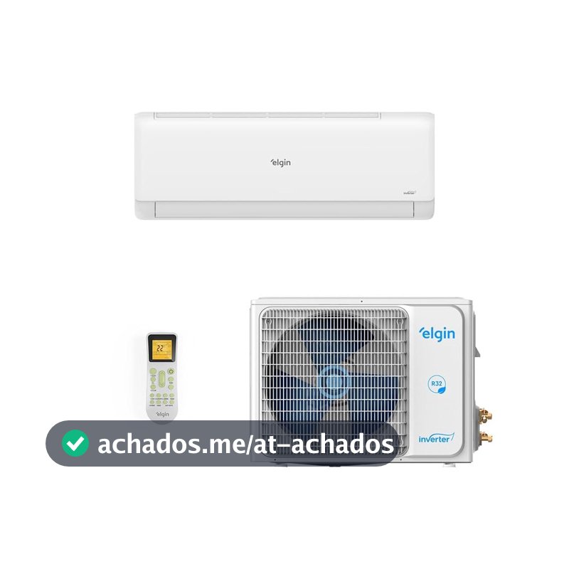 Ar Condicionado Inverter Elgin High Wall Eco Iii Wifi 12.000 Btus Quente/frio 220v