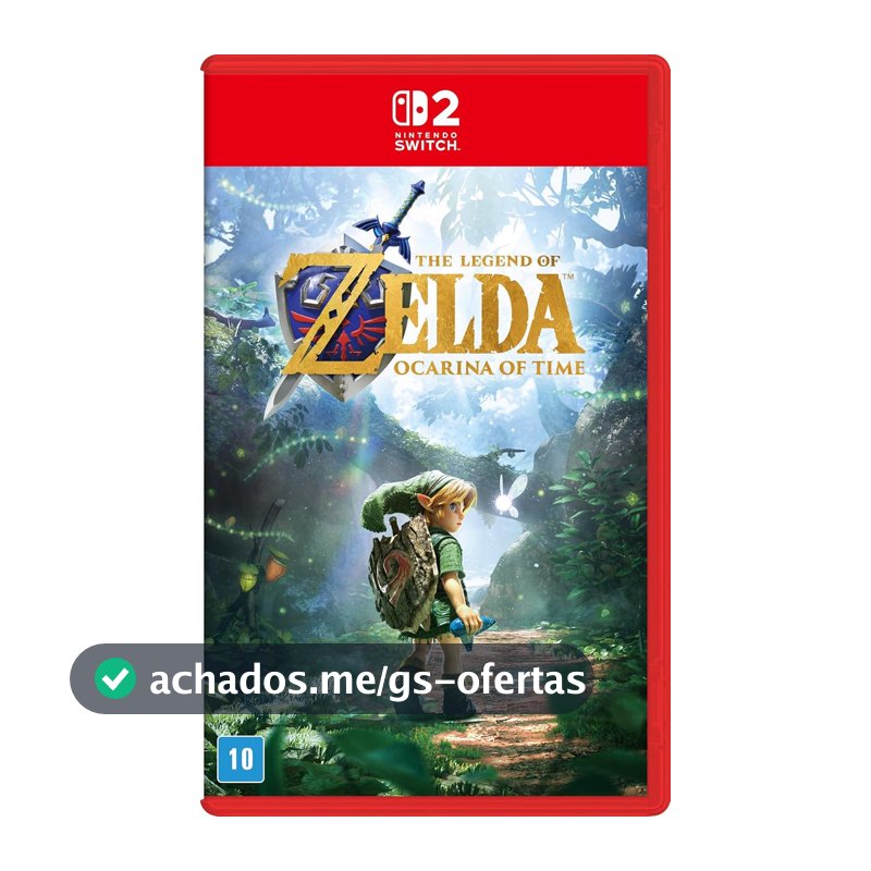 The Legend of Zelda: Ocarina of Time – Nintendo Switch 2 (Capa Padrão)