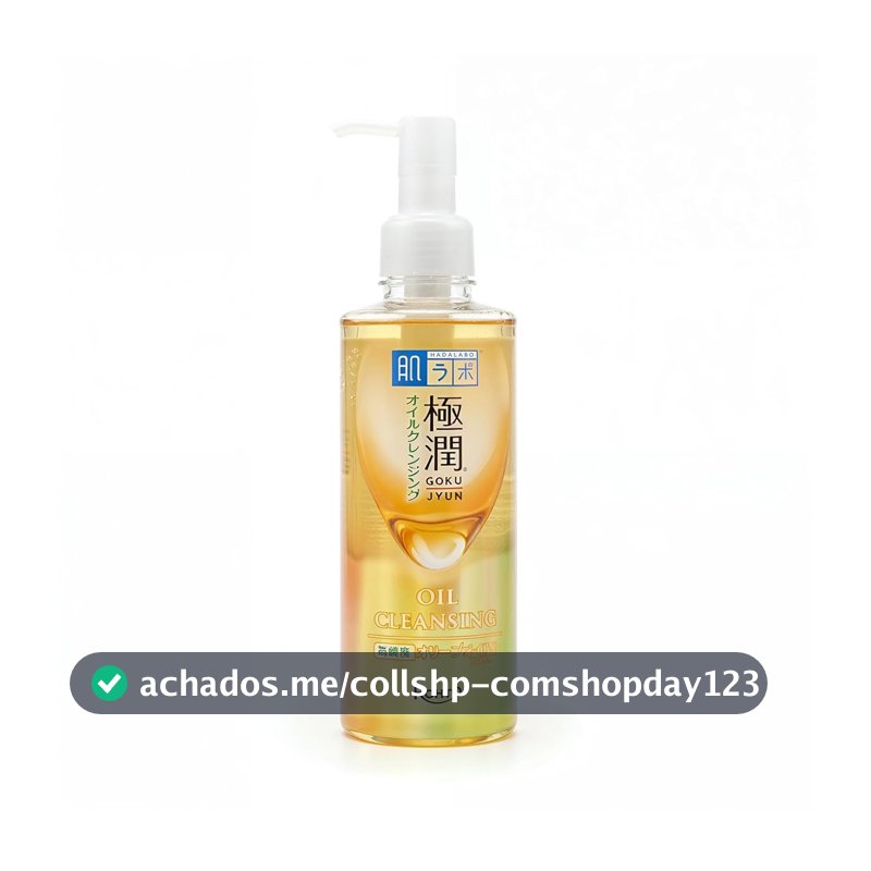 Hada Labo® Gokujyun Oil Cleansing - Óleo de limpeza facial demaquilante com Ácido Hialurônico 200ml