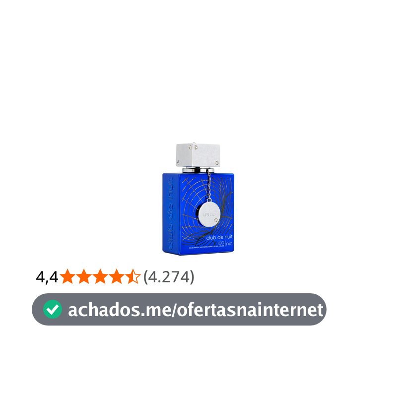 Armaf – Club De Nuit Blue Iconic Eau de Parfum Masculino 105ml