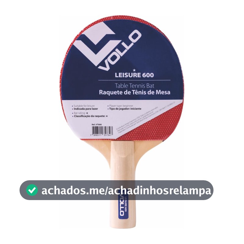 Vollo Raquete de Tênis de Mesa