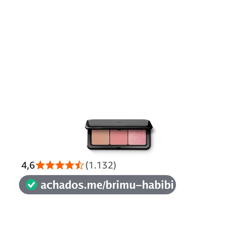KIKO MILANO, Multi Finish Trio Blush & Bronzer Palette, Paleta Compacta 2 em 1, Cor