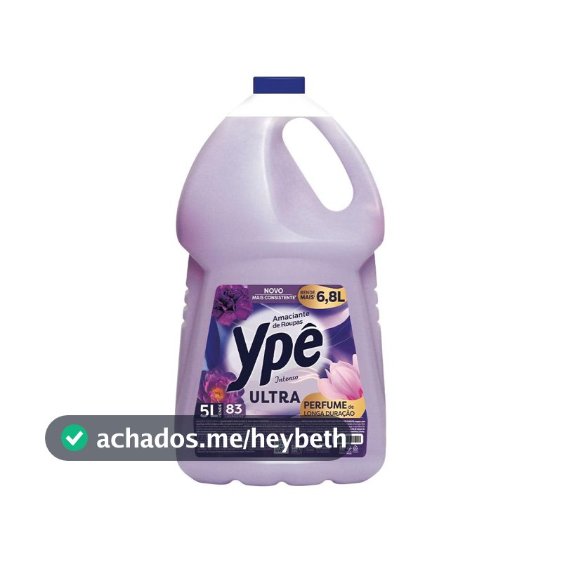 Amaciante de Roupa Ypê Tradicional, 5L