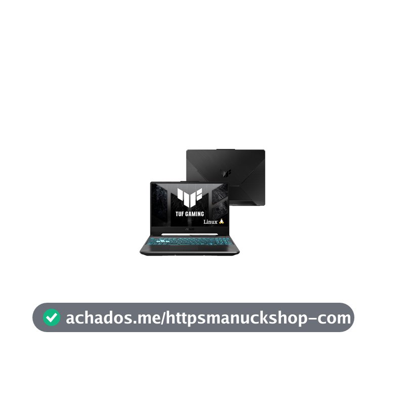 Notebook Gamer ASUS TUF Gaming A15, RTX3050 AMD RYZEN 7, 8 GB, 512 GB SSD, KeepOS, 15.6'' IPS 144Hz, Graphite Black - FA506NCG-HN216