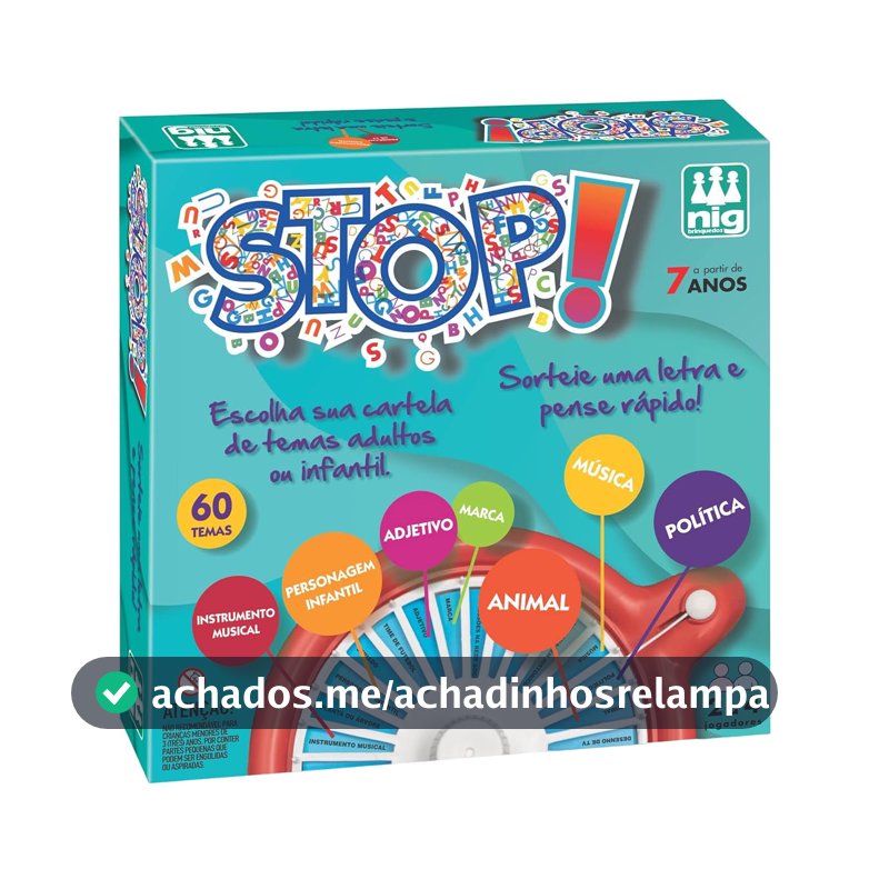 Jogo Stop, Nig, 60 Temas